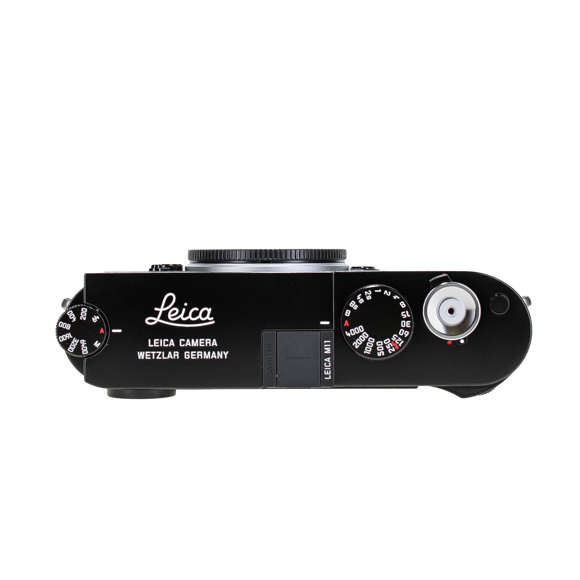 2L 400 200 008 A 009 3200 6400 M Leica - LEICA CAMERA WETZLAR GERMANY 6 569190 M11 LEICA - 2s 48 S + B6 8 15 A 30 4000 09 2000 1000 500 250 125 5