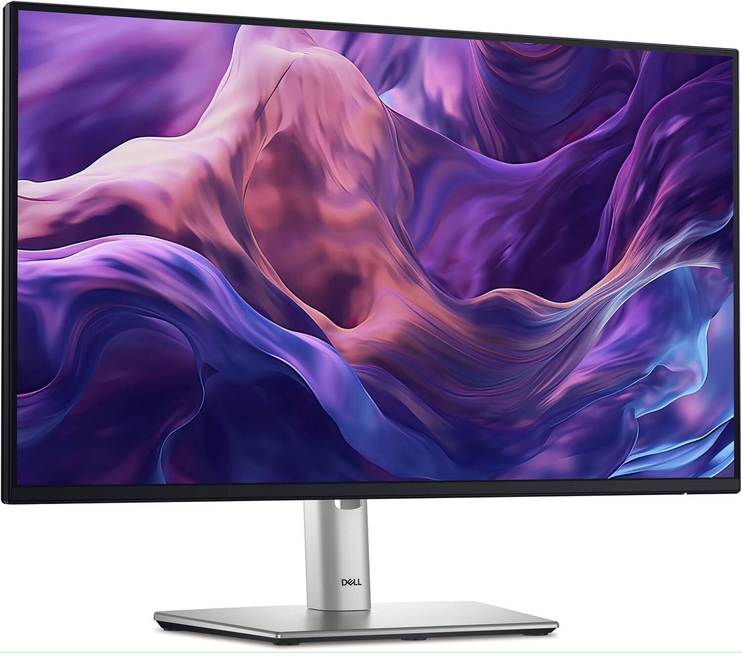 Left. Dell - P2425H 24" Full HD (1920x1080) PC Display, 100Hz, IPS, 5ms, 99% sRGB, USB-C, DisplayPort, HDMI - Black.