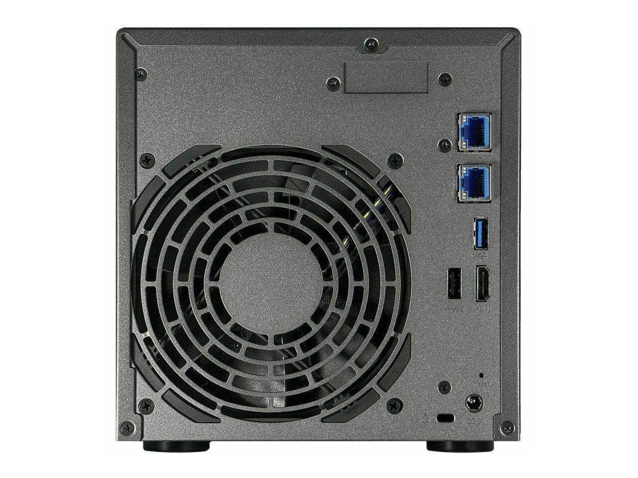 Alt View 10. Asustor - Asustor AS6704T v2 4-Bay NAS - Quad-Core 2.0GHz - 2x5GbE - 4GB DDR4 - 4x M.2 SSD (Diskless).