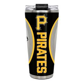 Great American Products - Pittsburgh Pirates 32oz. Big Slim Game Ball Travel Tumbler - White
