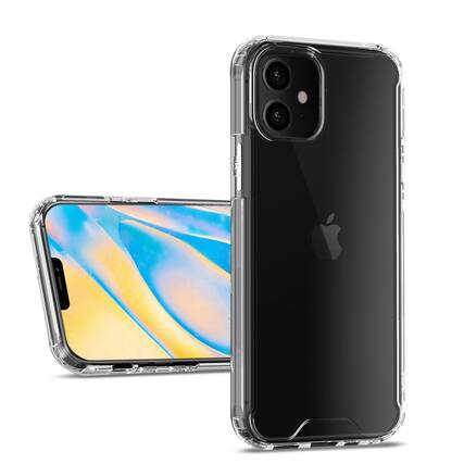 Front. Reiko - Iphone 12 Mini Bumper Case In Clear - Clear.