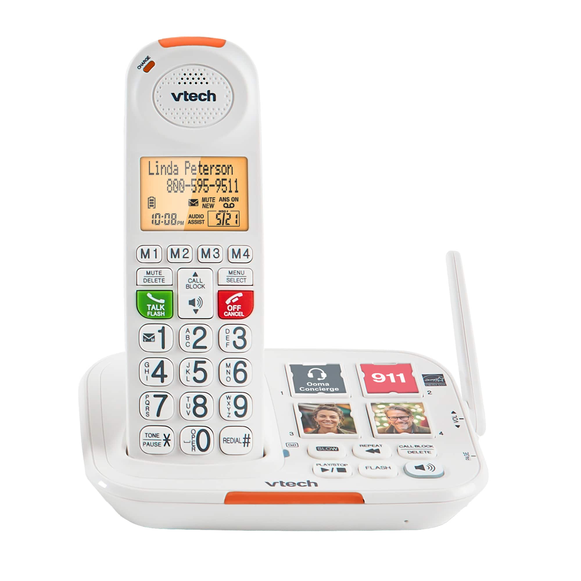 vtech Linda Peterson 888-595-9511 MUTE ANS ON NEW - I-o AUDIO IUU 0 PM ASdISIT 5/2 M1 M2 M3 M4 MUTE DELETE CALL BLOCK MENU SELECT TALK FLASH 1 GHI 4 POAS 7 TONE PAUSE * ABC 2 JKL 5 TUV 8 OPER 0 OFF CANCEL OEF 3 :O 6 : 9 REDIAL # 911 Domestic Concierge 2 a LMs HEPPEA CN .- DAA ELETE PLAYT FLAI -/- vtech