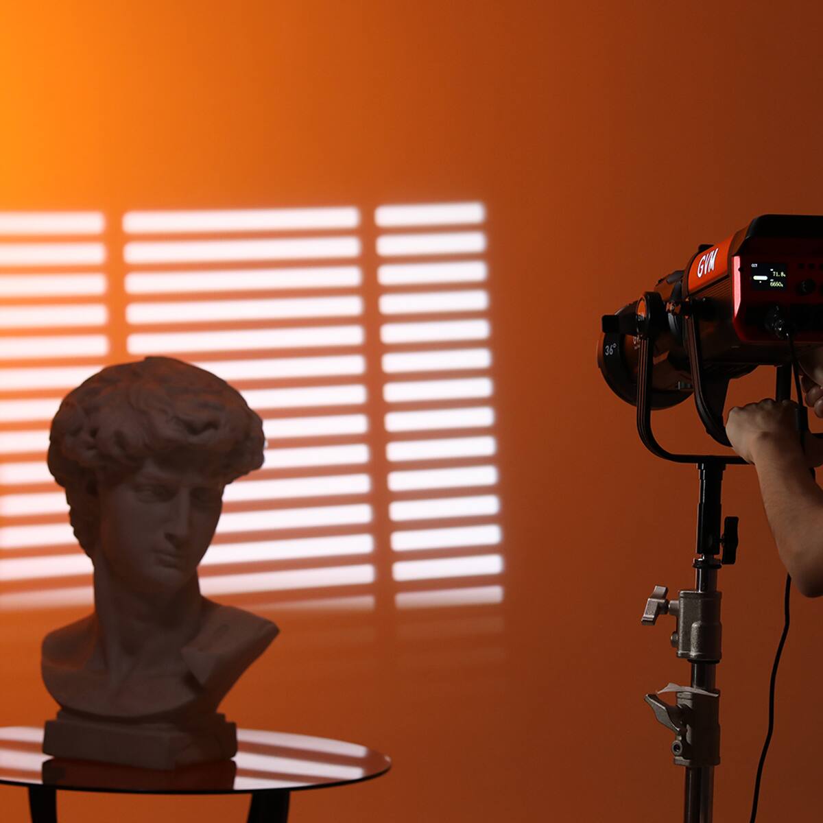 Alt View 7. GVM - GVM 36 Degree Projection Kit for Photography Light with Bowens Mount.