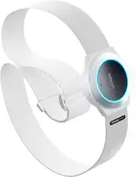 Woojer - Made for Meta High-Fidelity Haptic Body Strap 3 - for VR, Games, Music, Movies, and Wellness - White - Front_Zoom