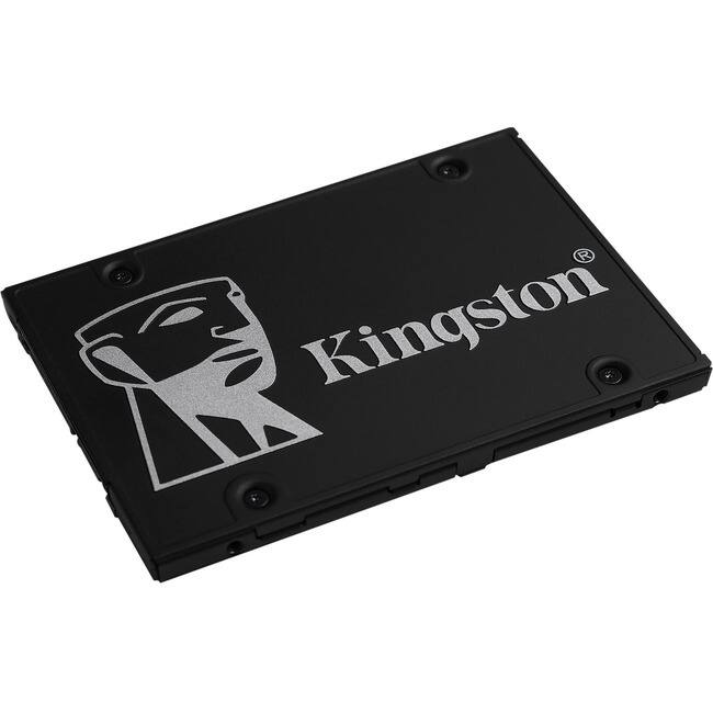 Front. Kingston - Kingston KC600 512 GB Solid State Drive - 2.5" Internal - SATA (SATA/600) - Desktop PC, Notebook Device Supported - 300.