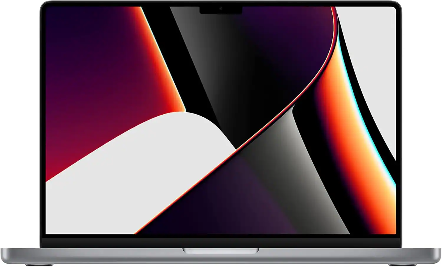 Front. Apple - Apple MacBook Pro 14-Inch "M1 Pro" 10 CPU/16 GPU 16 GB - 1 TB SSD GRAY - Space Gray.