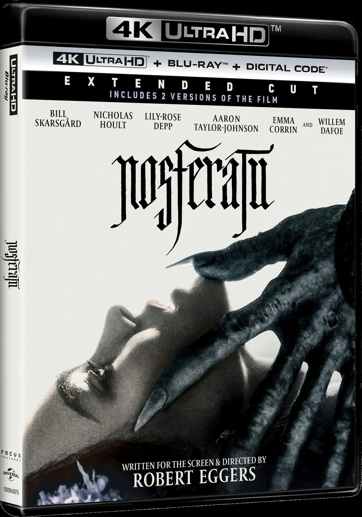 Angle. Nosferatu - Extended Cut 4K Ultra HD + Blu-ray + Digital (4K Ultra HD + Blu-ray) [UHD].