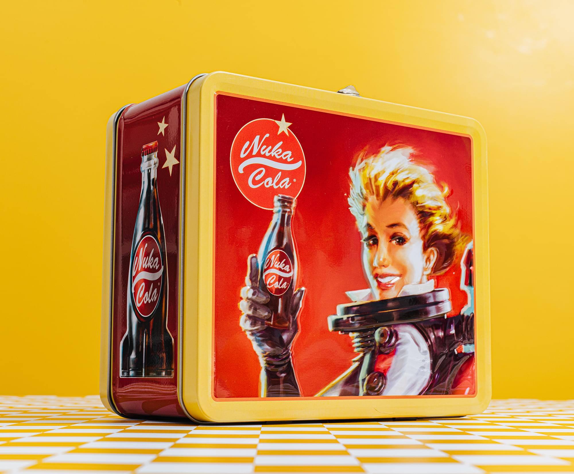 Toynk Fallout Nuka Cola Metal Lunchbox Multi Colored 2631260