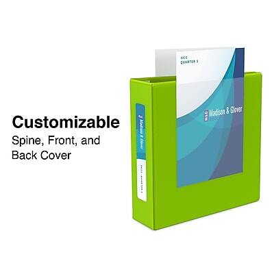 Customizable Spine, Front, and Back Cover

2121 QUARTER 1

Madison & Glover M&G