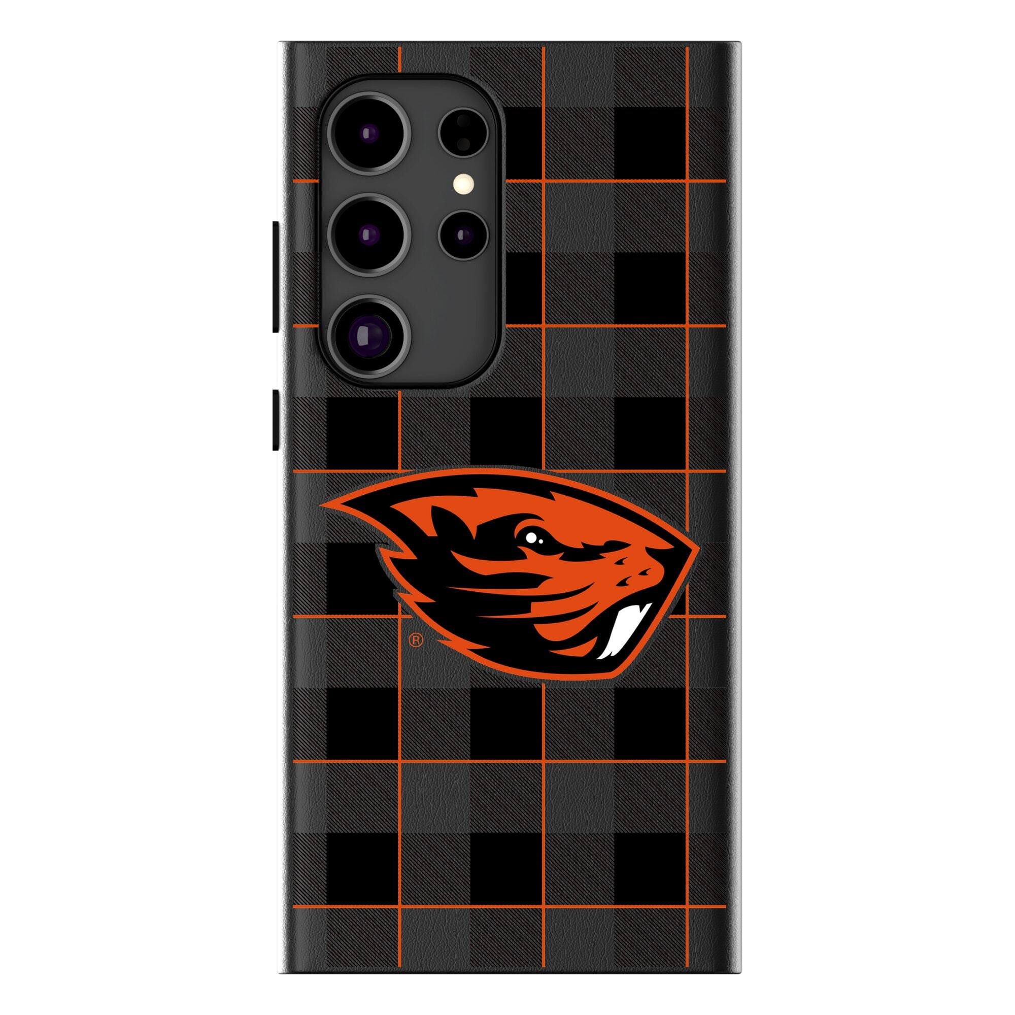 Keyscaper - NCAA - Oregon State Beavers Plaid Galaxy Magnetic Bump Case - S25 Ultra - Black price history on PriceWatchPro