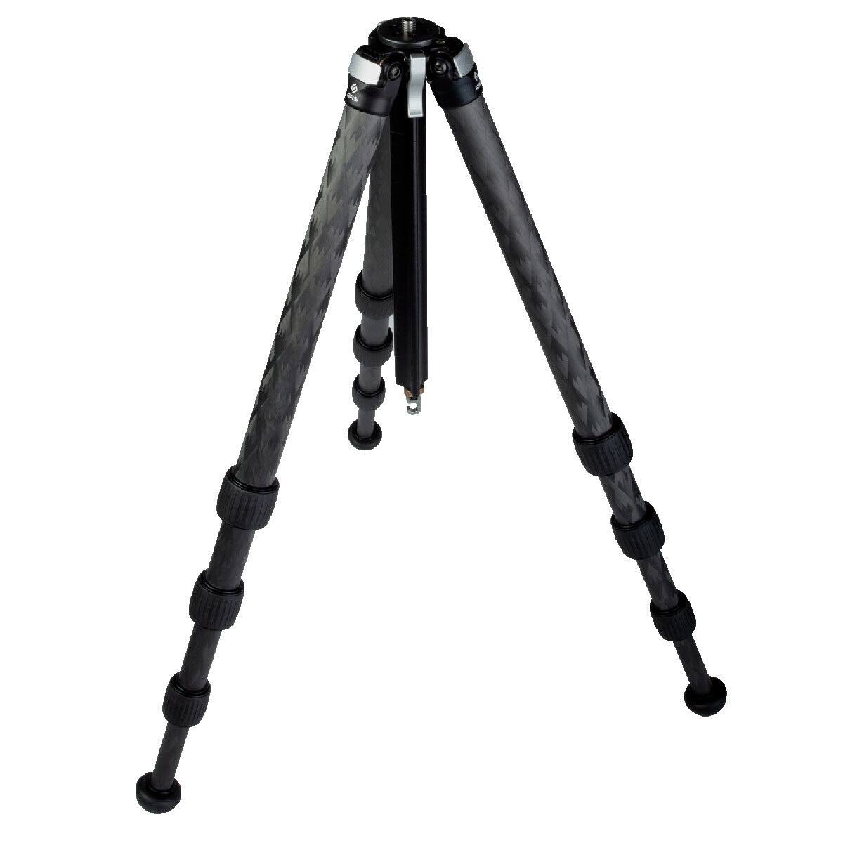 Front. Really Right Stuff - Really Right Stuff Ascend-14 4-Section Compact Travel Carbon Fiber Tripod.