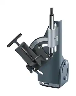 VEVOR - Pipe Notcher, 1/2 to 2-inch Tubing Notcher with 0 to 60° Adjustable Angle, Pipe and Tube Notching Tool for Repair Shops - Gray