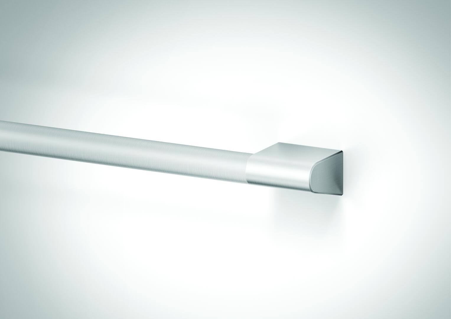 Alt View 12. Fisher & Paykel - Warming Drawer Round Handle Kit Compatible with Fisher & Paykel Warming Drawers - Silver.