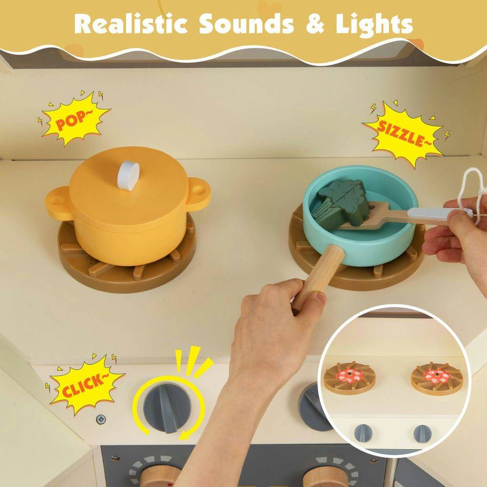Realistic Sounds & Lights

POP~
SIZZLE~
CLICK~