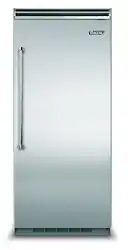 Viking - 5 Series Quiet Cool 19.2 Cu. Ft. Upright Freezer - Stainless Steel - Front_Zoom