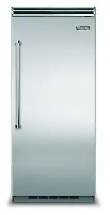 Viking - 5 Series Quiet Cool 19.2 Cu. Ft. Upright Freezer - Stainless Steel
