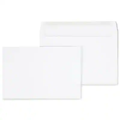 Front. Staples - Gummed Booklet Envelopes, 6" x 9", 250/Box (472852/19306) - White.