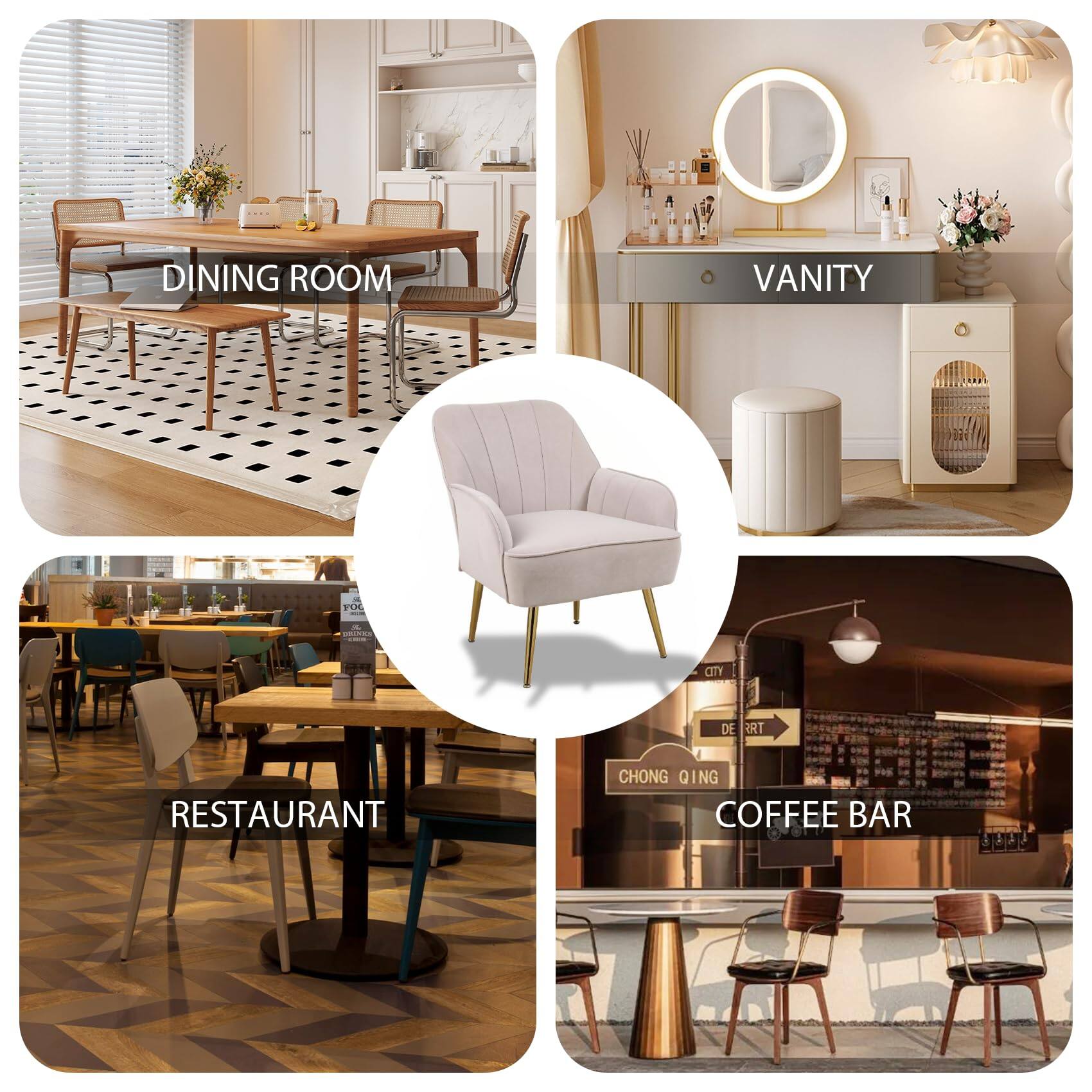 DINING ROOM  
VANITY  
RESTAURANT  
COFFEE BAR