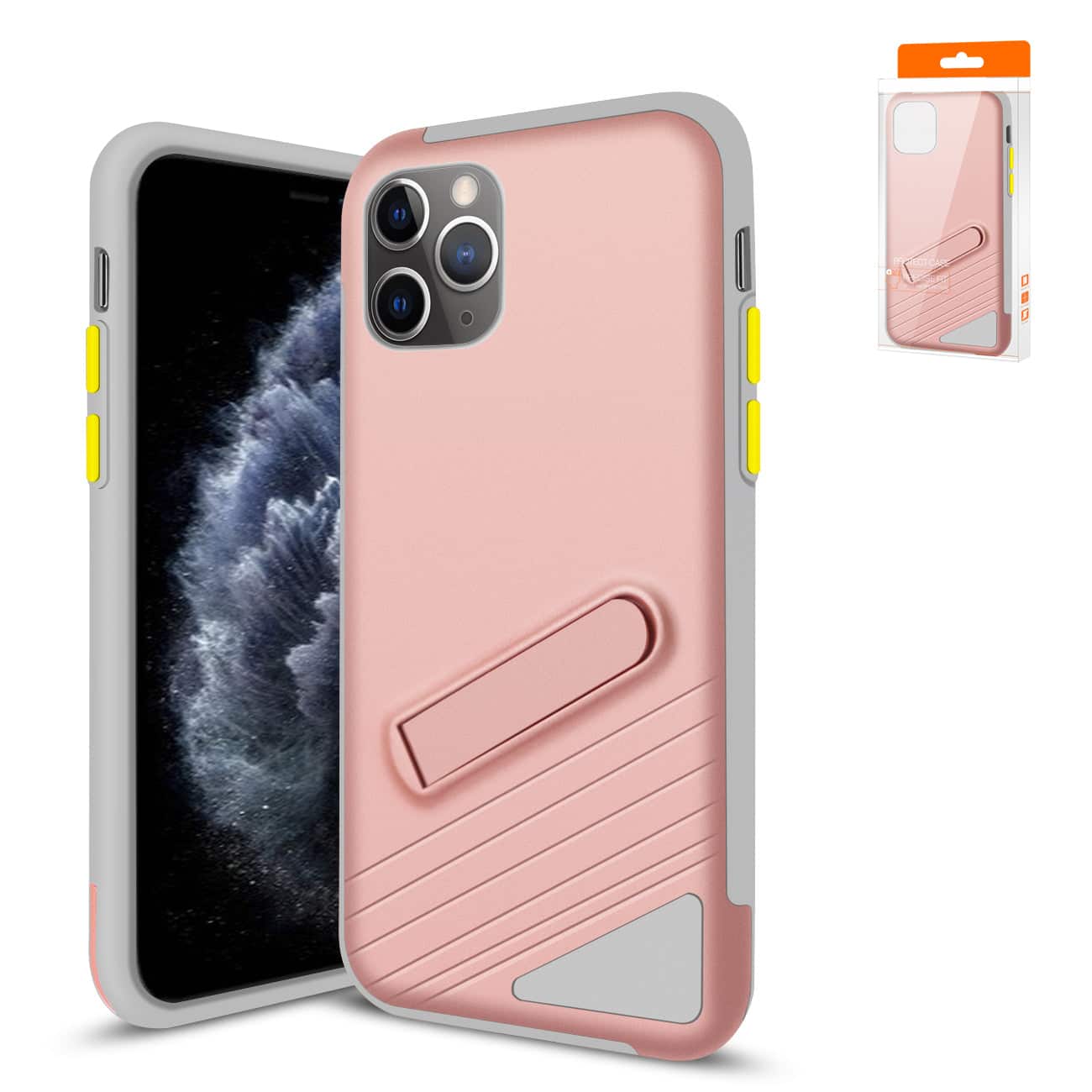 Reiko - Apple Iphone 11 Pro Armor Cases In - Rose Gold