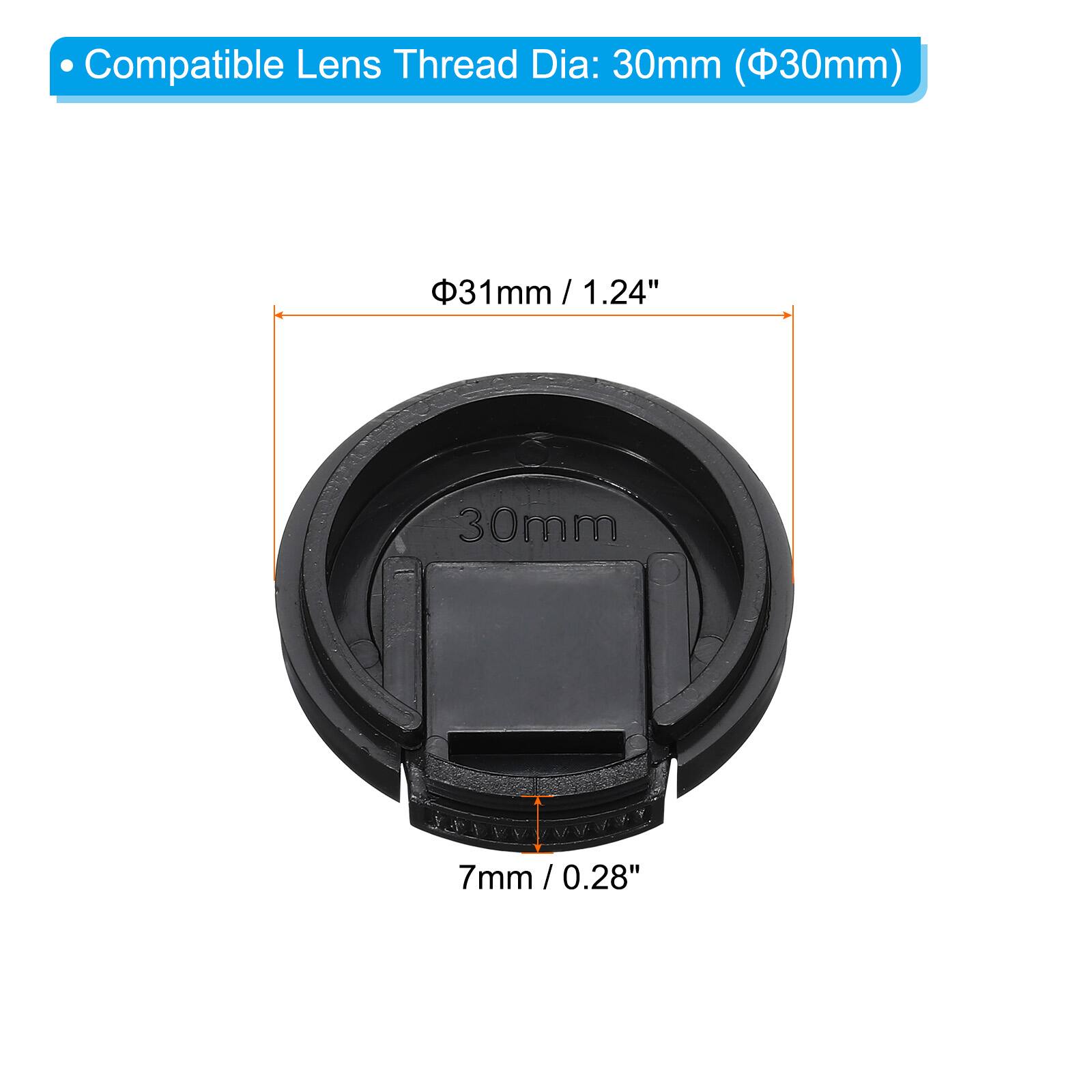 Compatible Lens Thread Dia: 30mm (Φ30mm)  
Φ31mm / 1.24"  
7mm / 0.28"