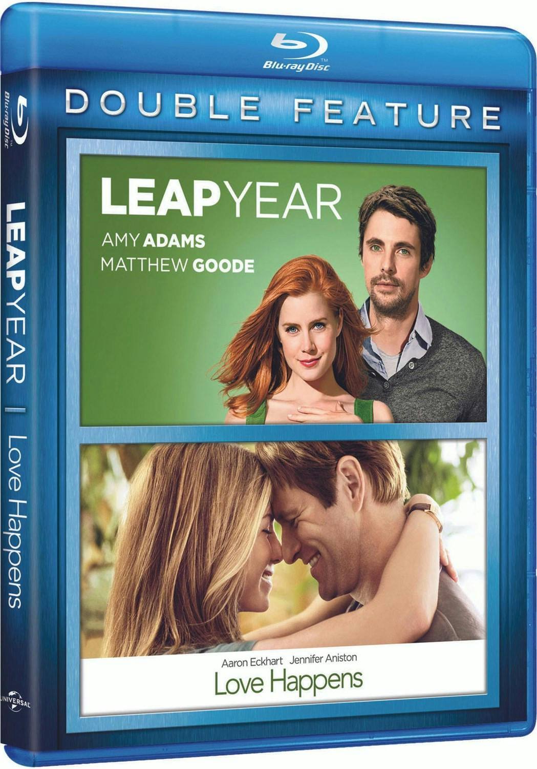 Angle. Leap Year/Love Happens (Blu-ray Double Feature) [Blu-ray].