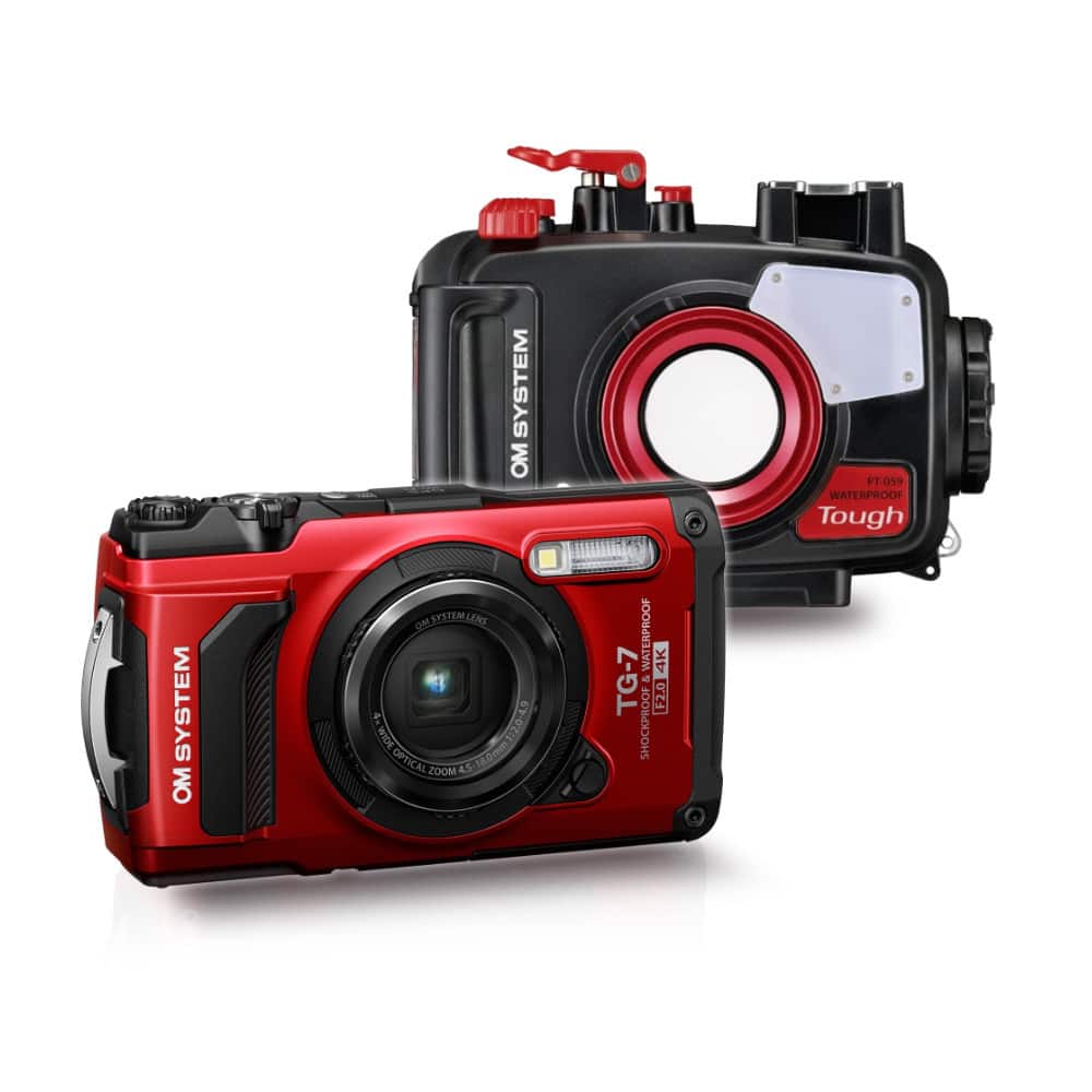 最安値 ほぼ新品 Olympus TOUGH TG-7デジタルカメラ OMSYSTEM コンパクトデジタルカメラ Tough TG-7 ブラック : コジマ