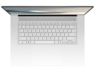 ASUS - Zenbook S 16 16” 3K OLED Touch Screen Laptop, AMD Ryzen AI 9 365 - 24GB Memory - 1TB SSD - Scandinavian White
