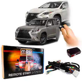 MPC - Remote Starter For Lexus RX350 2016-2017 | Lexus GX460 2020-2021 | Plug & Play - Black