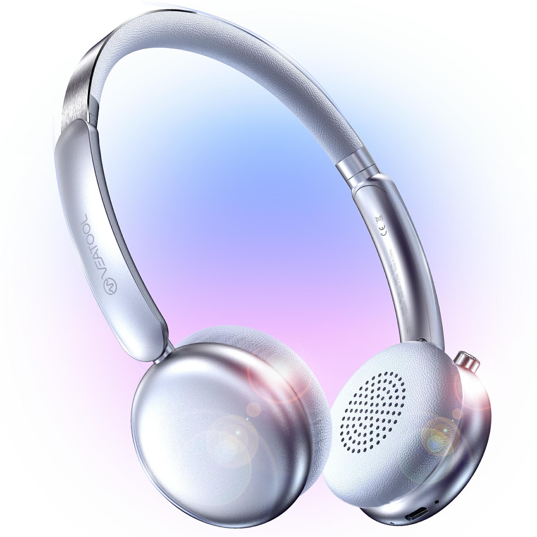VEAT00L - VEATOOL Mini Go Wireless Retro Headphones 100 Hours Playtime Bluetooth 5.4 Wireless ANC Over-Ear Headphones LDAC Hi-Res - Silver price history on PriceWatchPro