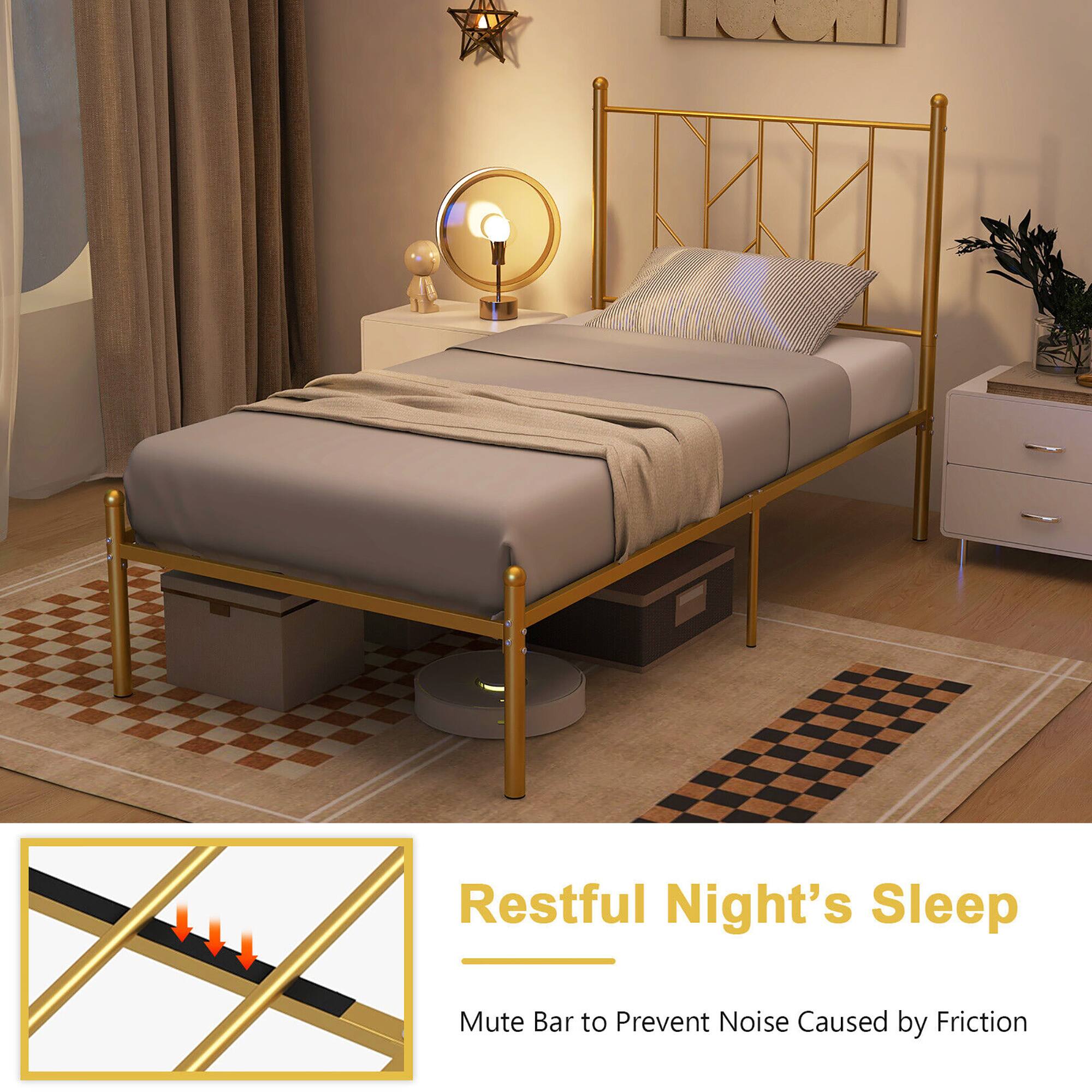 Restful Night's Sleep
Mute Bar to Prevent Noise Caused by Friction