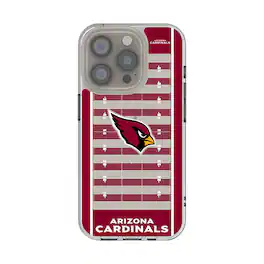 Keyscaper - NFL - Arizona Cardinals iPhone Clear Field Design Case - 16e - Multicolor