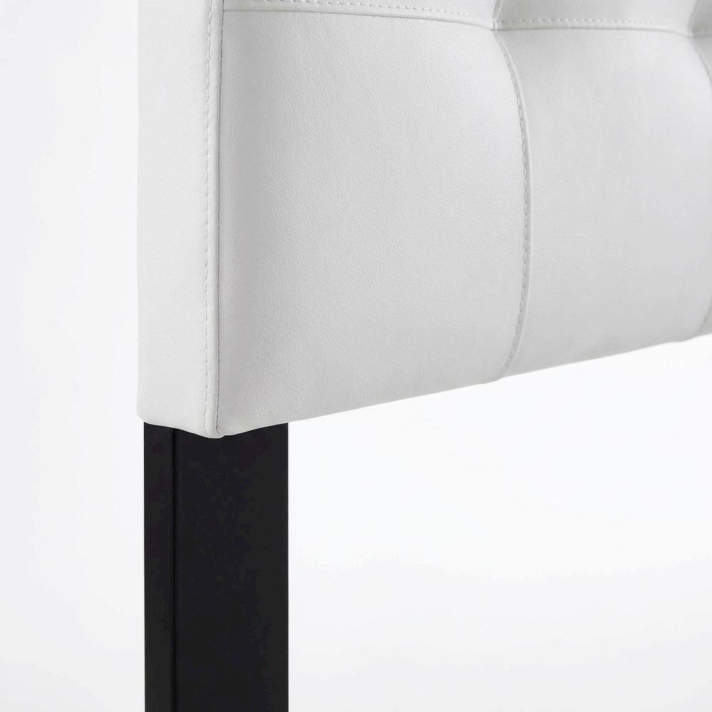 Alt View 1. FurniFact - Wood Queen Headboard with Classic Design and Durable Construction - Brown.