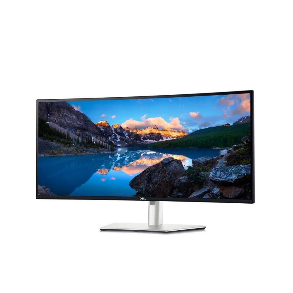 Left. Dell - UltraSharp 34 5K QHD 1440p Monitor - U3425WE with Accessory Bundle.