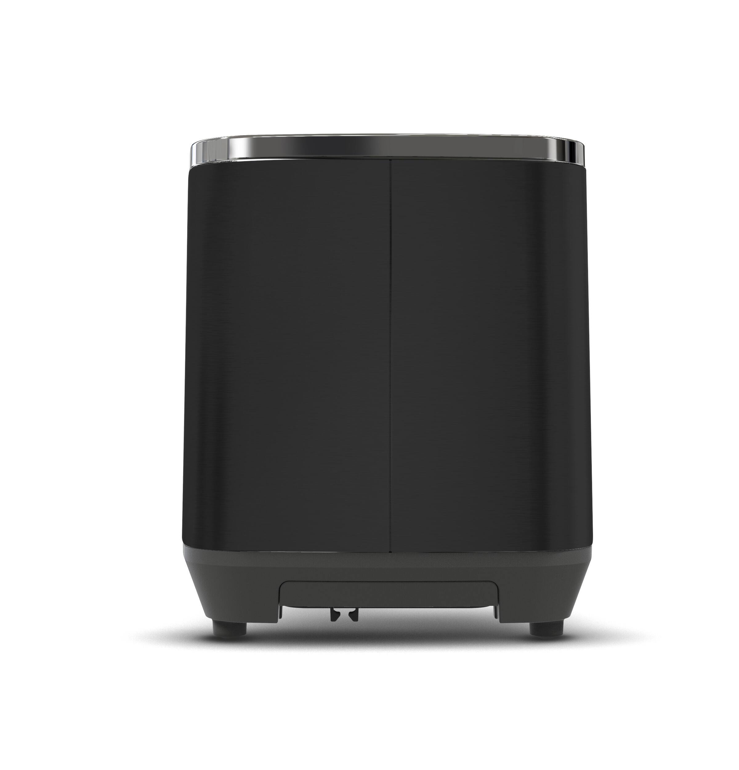 Alt View 14. GE - 2-Slice Toaster with 7 Shade Settings and Extra Wide Slots - Onyx Black.