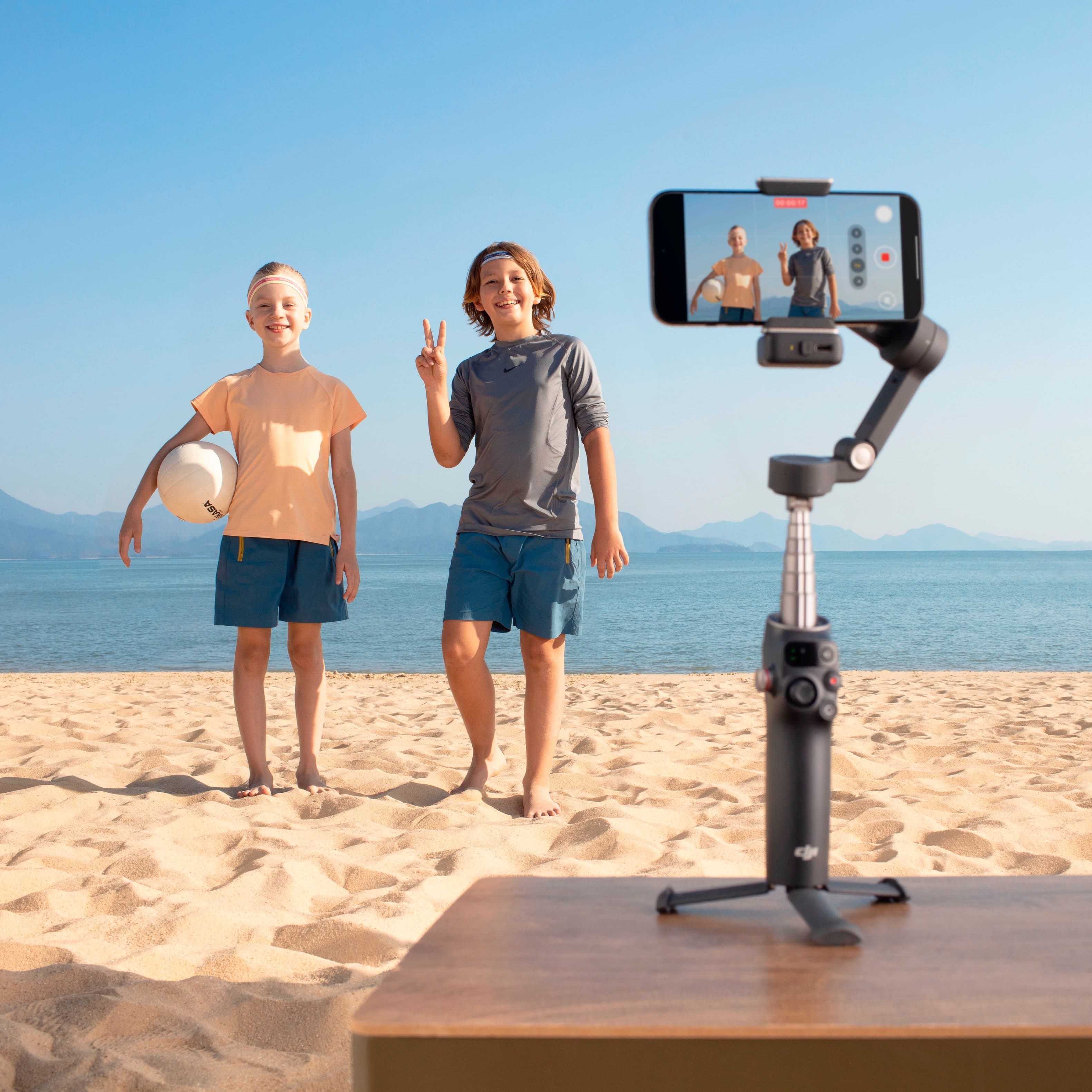 Alt View 8. DJI - Osmo Mobile 7P Smartphone 3-Axis Gimbal Stabilizer - Gray.