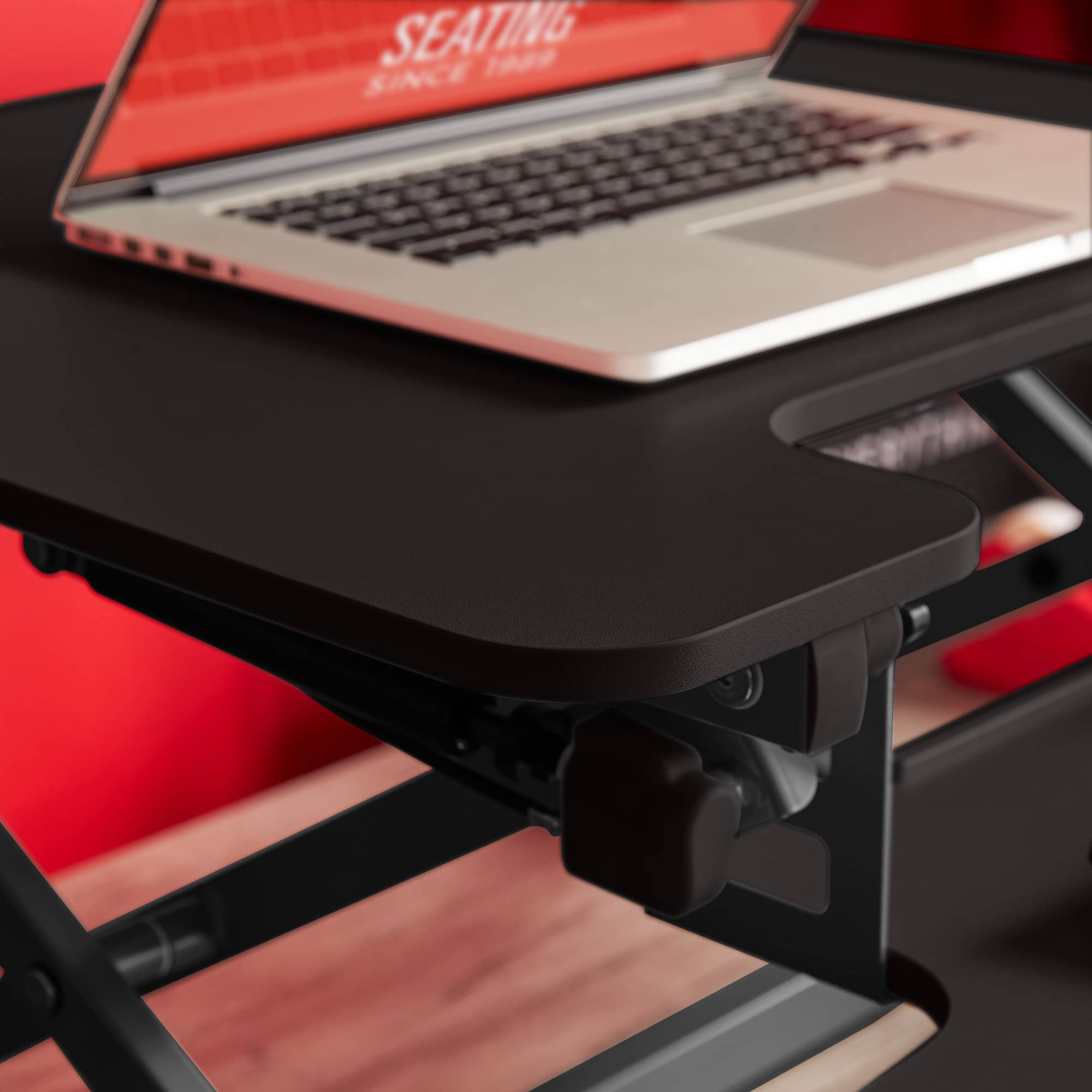 Customer Reviews: True Seating Ergo Height Adjustable Standing Desk 