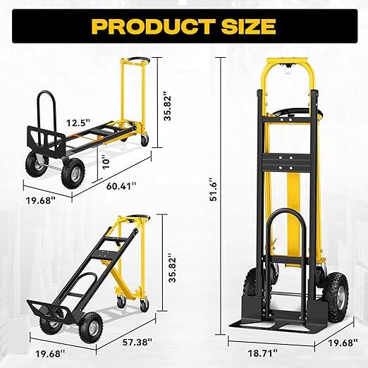 PRODUCT SIZE

- 12.5"
- 35.82"
- 19.68"
- 10"
- 60.41"
- 51.6"
- 35.82"
- 19.68"
- 57.38"
- 18.71"
- 19.68"