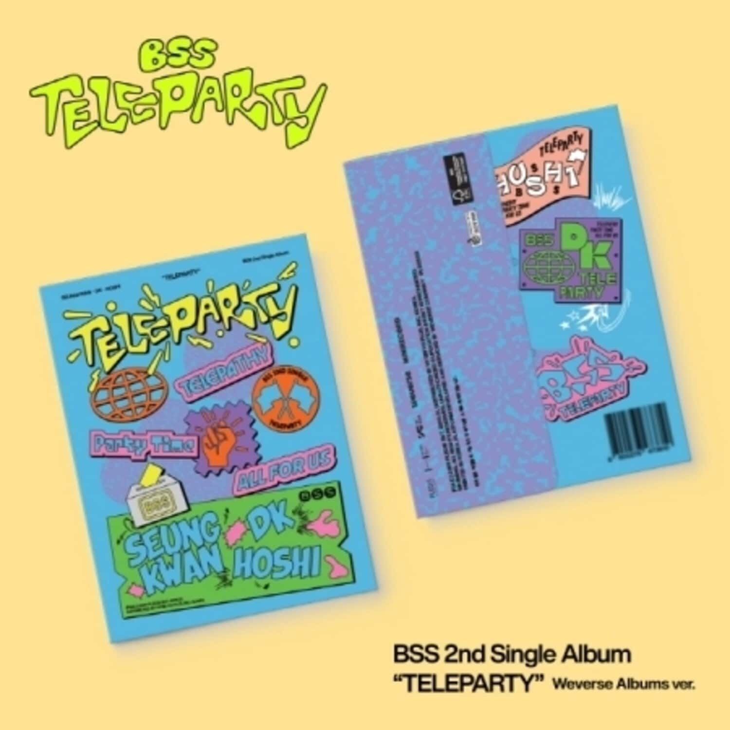 Bss ( Seventeen ) - Teleparty - Weverse Albums Version - incl. QR Card + 2 Photocards   - DISCLESS DIGITAL [Digital Download] price history on PriceWatchPro