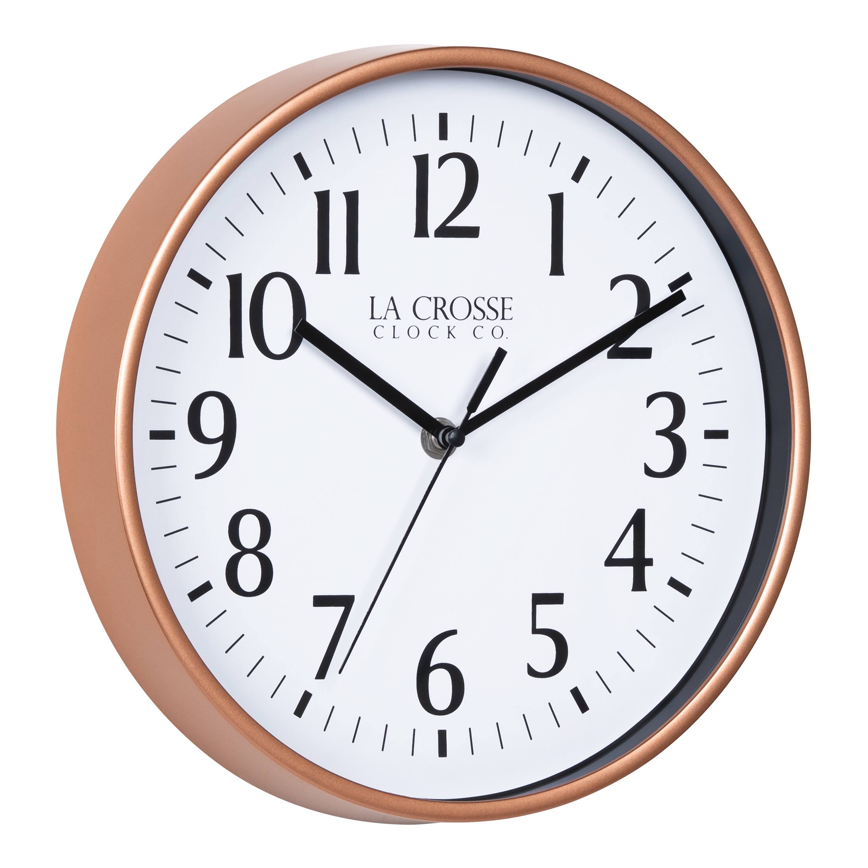 12 11 10 9 8 7 6 5 4 3 2 1 LA CROSSE CLOCK CO.