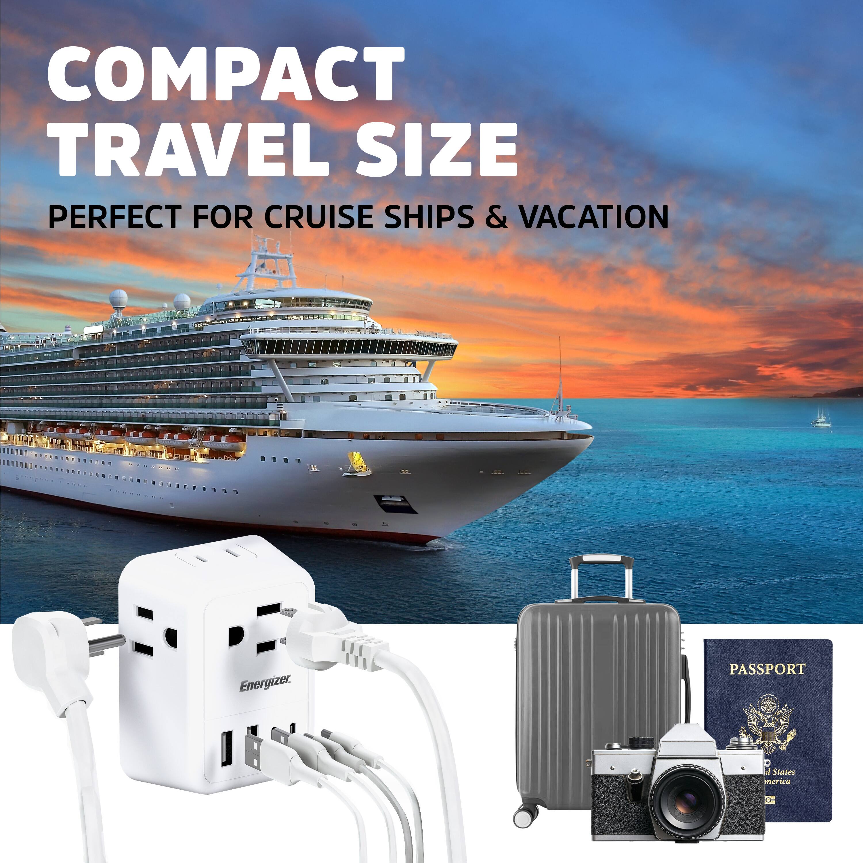 COMPACT TRAVEL SIZE  
PERFECT FOR CRUISE SHIPS & VACATION  

PASSPORT  
United States of America