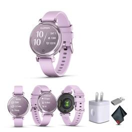 Garmin - Lily 2, Small and Stylish Smartwatch Metallic Lilac Bundle for Women - options to complement your per - (2024)