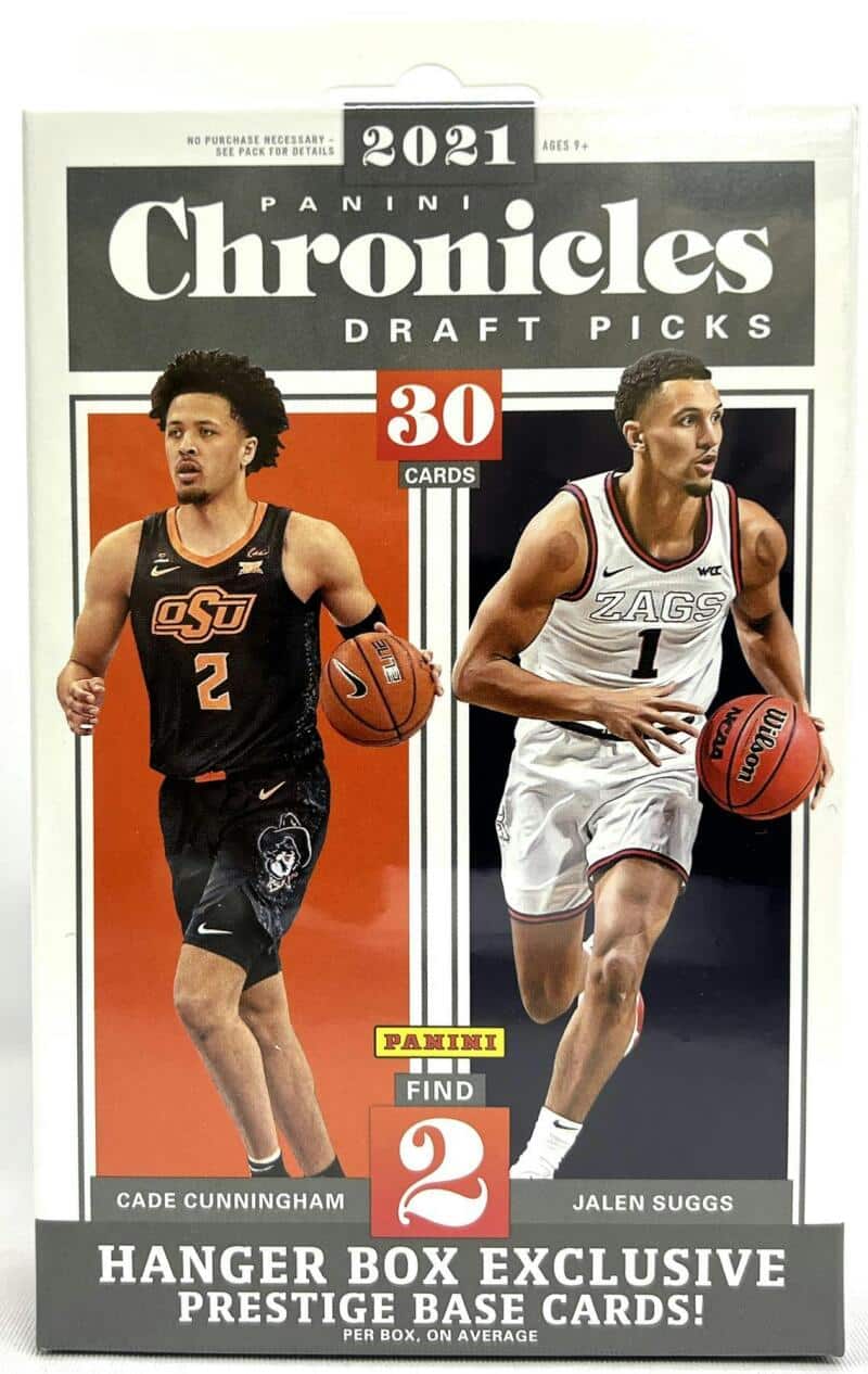 2021-22 Panini Chronicles Draft Picks Basketball Hanger Box price history on PriceWatchPro