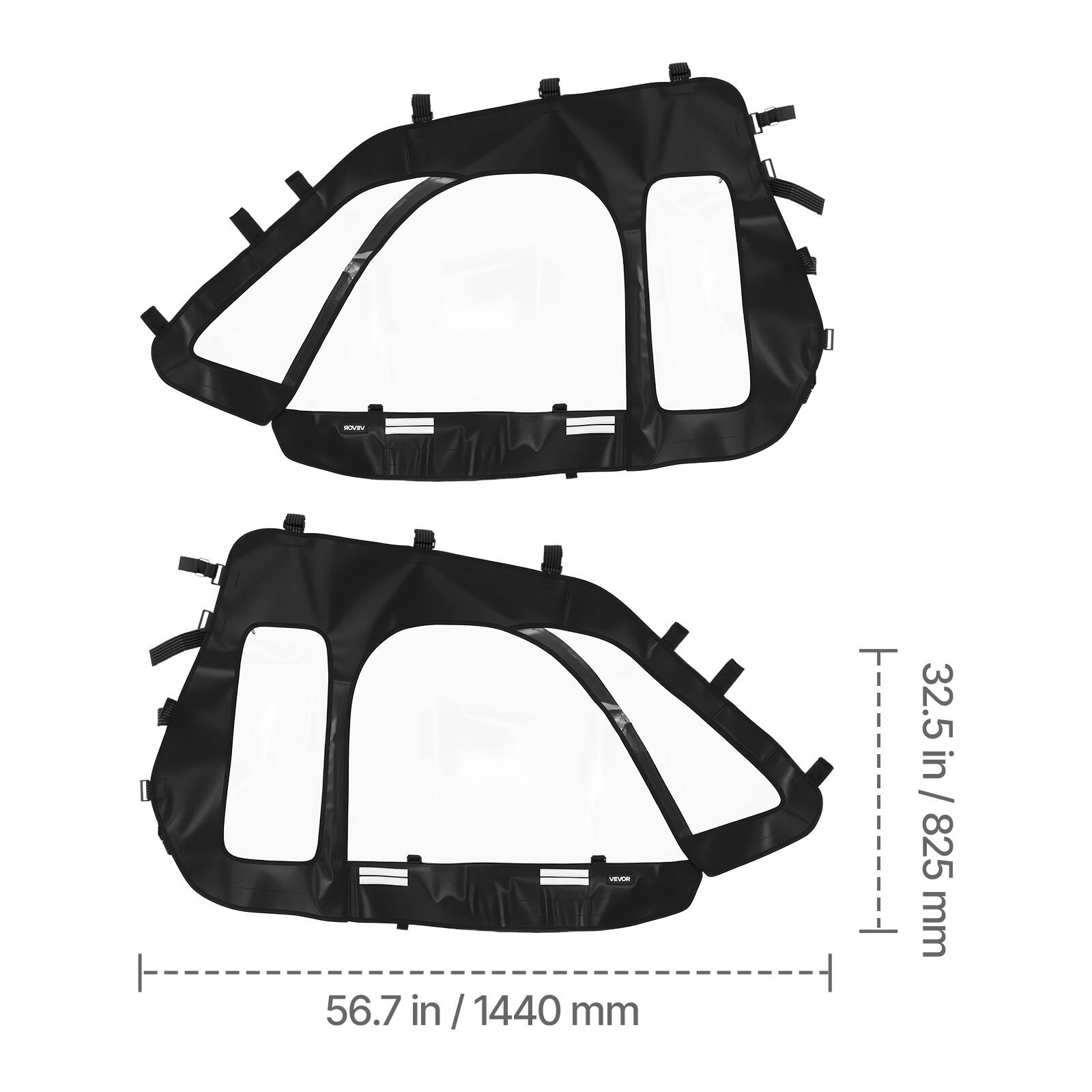 VKLE - 56.7 in / 1440 mm  
32.5 in / 825 mm