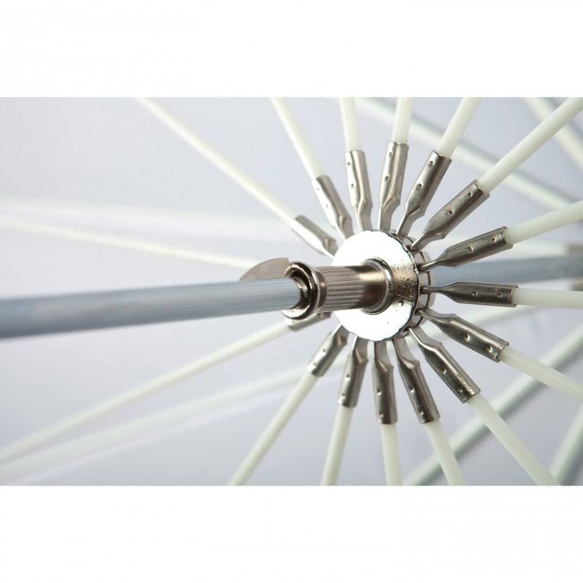 Alt View 6. Westcott - Westcott 7' White Diffusion Parabolic Umbrella.