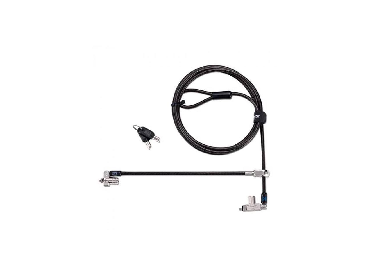 Alt View 4. Kensington - Kensington Slim N17 2.0 Keyed Dual Head Laptop Lock K60508WW.