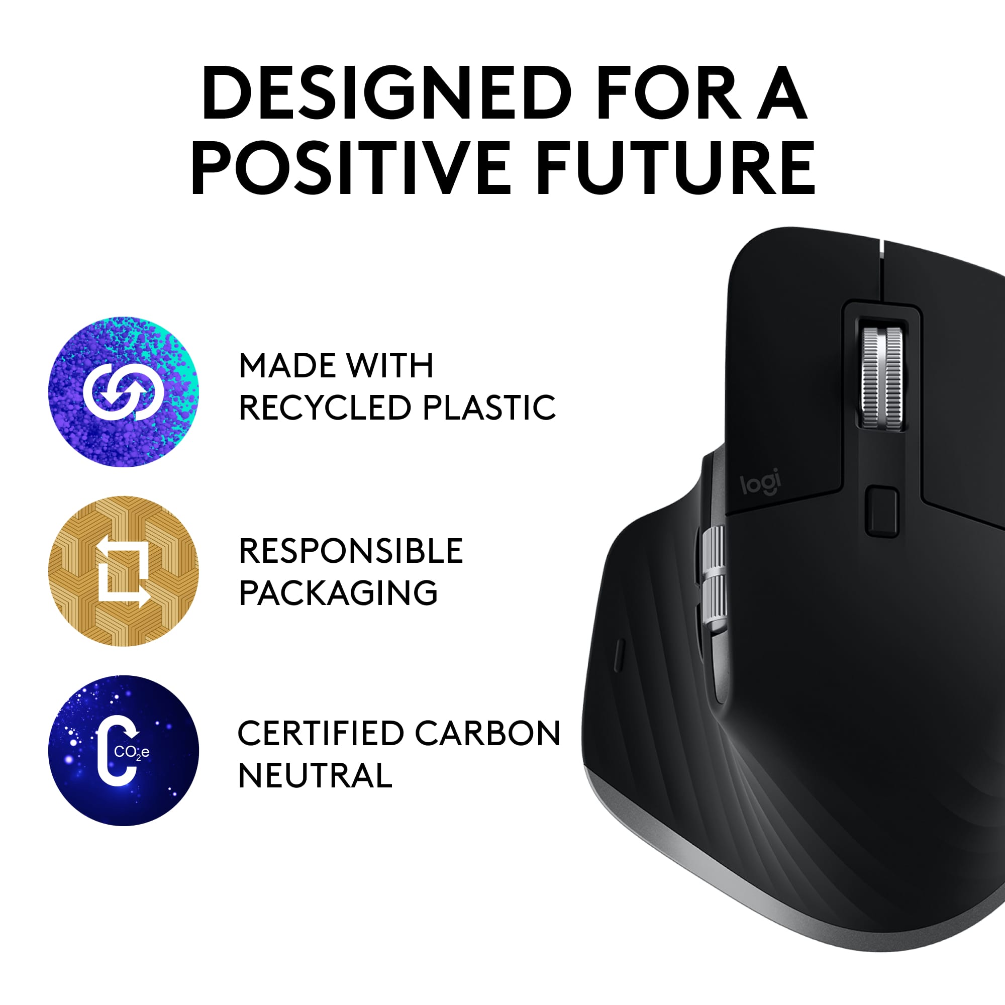 Customer Reviews: Logitech MX Master 3S For Mac Bluetooth Laser Mouse ...