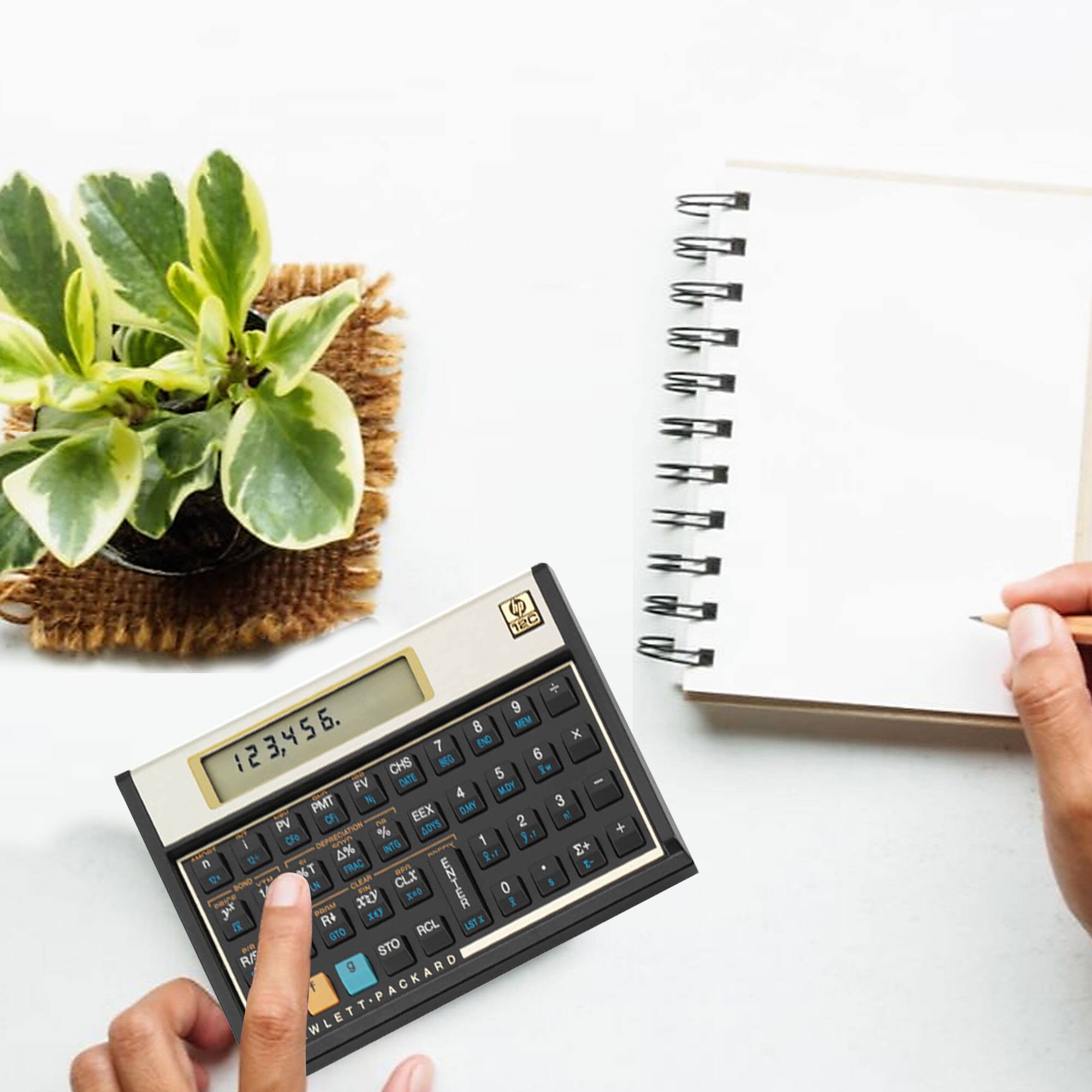 12C  
9 5 5.8 M 123,456. DC x 7 6 12 CHS NEG 5 1s FV DATE M - N 4 PMT DMY 3 CF n EEX 2 PV % AOYS CFe DEPREDIATE I o I INTS 1 4% E+ n 1 FRAC t- 6T - BOND CLEAR CLx ENTER a LN NND 0 pa XI R+ 11 RCL LST S STO RU g K WLETT-PACKARD