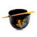 Alt View 1. Silver Buffalo - Harry Potter Hogwarts Crest 20-Ounce Ramen Bowl and Chopstick Set - Black.
