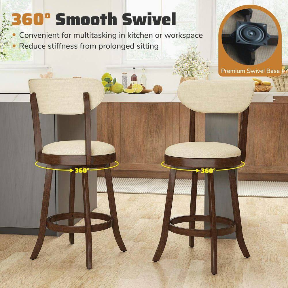 360° Smooth Swivel  
- Convenient for multitasking in kitchen or workspace  
- Reduce stiffness from prolonged sitting  

Premium Swivel Base