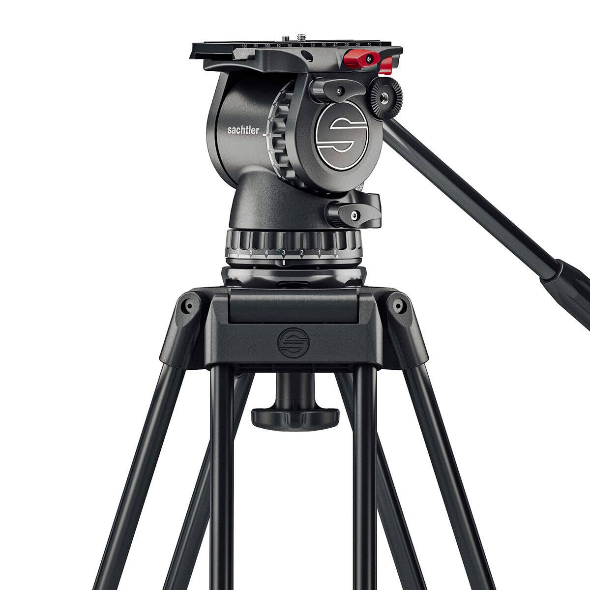 Alt View 3. Sachtler - Sachtler Adaptor for FSB Mk II Fluid Heads with 75mm Bowl on 100mm Tripods.